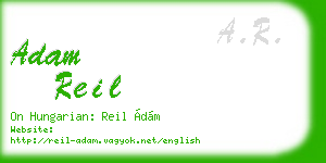 adam reil business card
