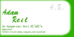 adam reil business card